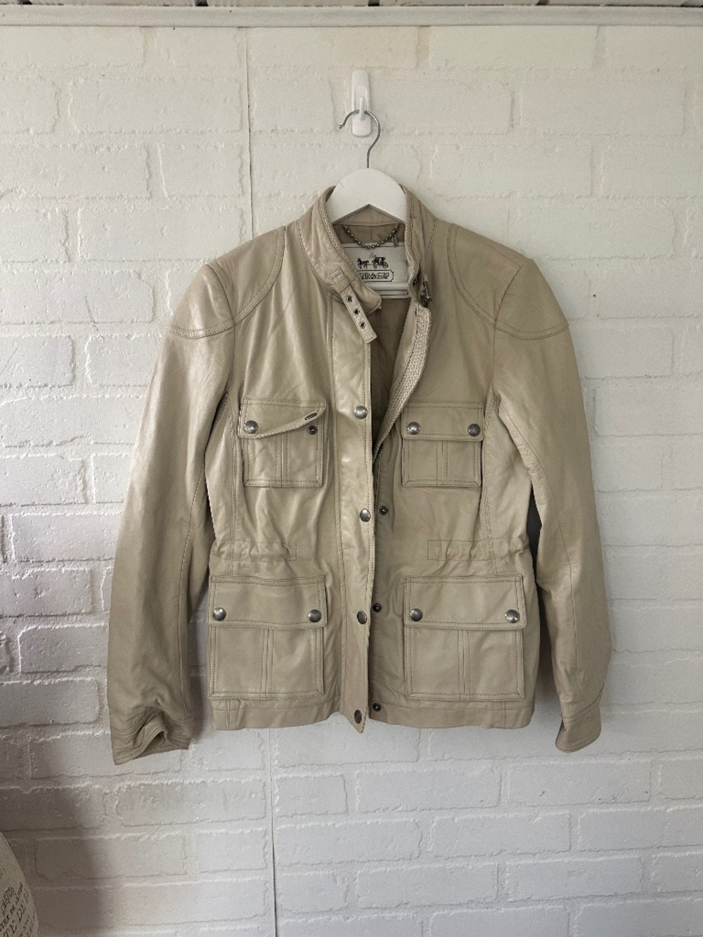 Coach leather jacket